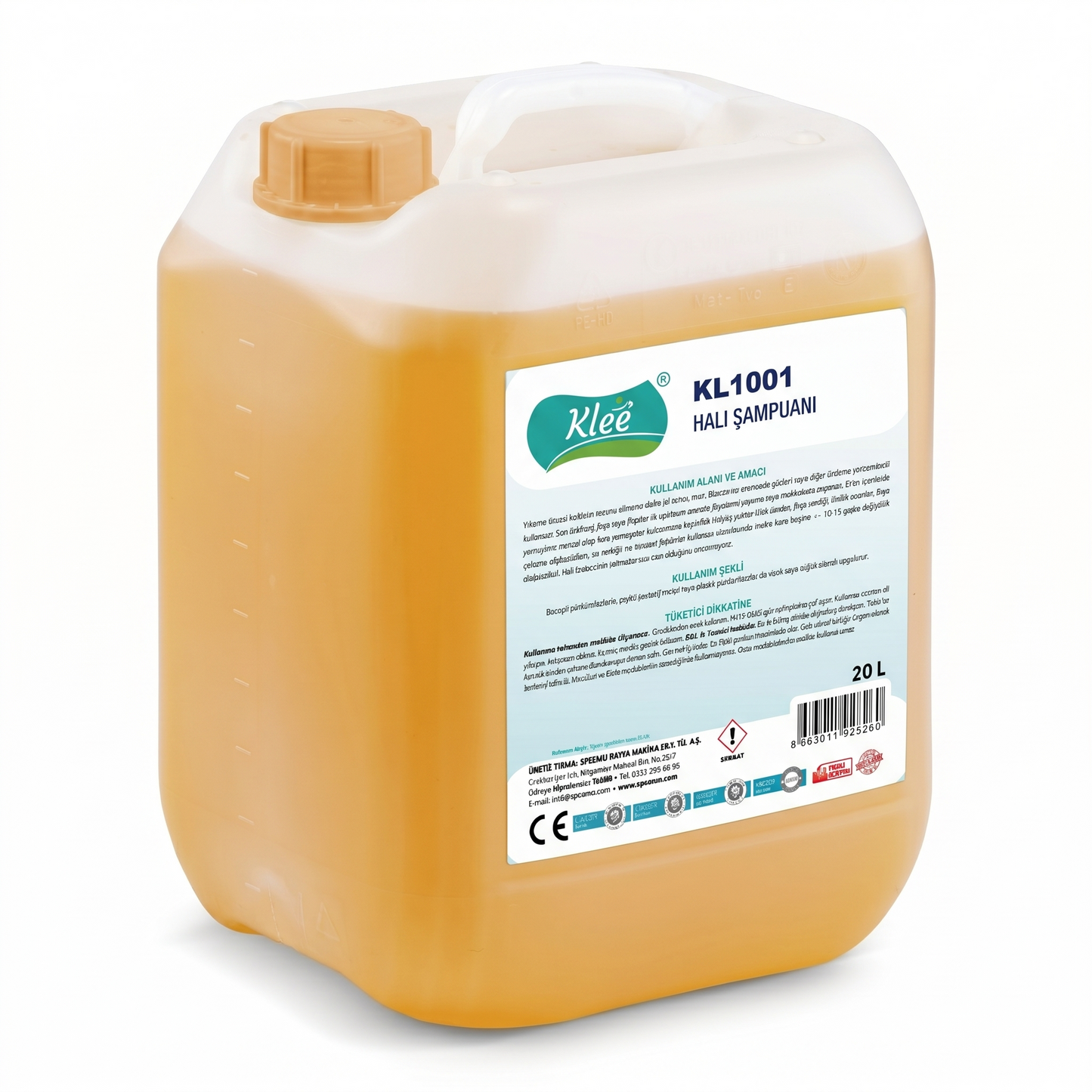 KL 1001 Halı Şampuanı