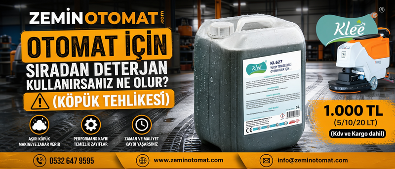 Otomat İçin Sıradan Deterjan Kullanırsanız Ne Olur? (Köpük Tehlikesi)