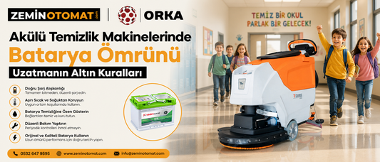 Akülü Temizlik Makinelerinde Batarya Ömrünü Uzatmanın Altın Kuralları