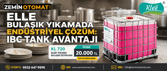 Elle Bulaşık Yıkamada Endüstriyel Çözüm: IBC Tank Avantajı
