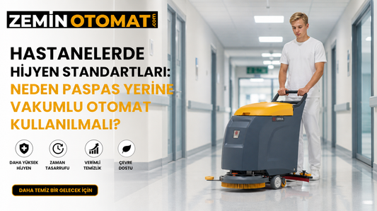 Hastanelerde Hijyen Standartları: Neden Paspas Yerine Vakumlu Otomat Kullanılmalı?
