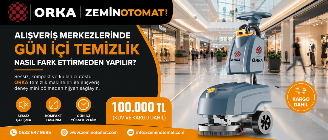Alışveriş Merkezlerinde Gün İçi Temizlik Nasıl Fark Ettirmeden Yapılır?
