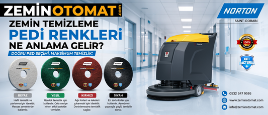 Zemin Temizleme Pedi Renkleri Ne Anlama Gelir? (Doğru Ped Seçimi)