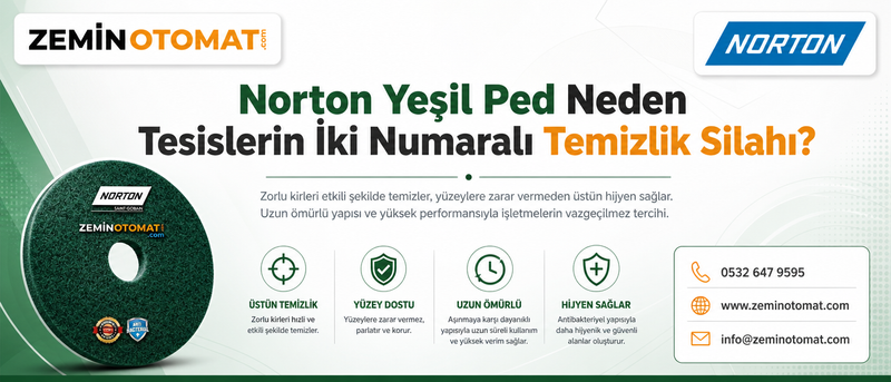 Haftanın En Çok Tercih Edileni: Norton Yeşil Ped Neden Tesislerin İki Numaralı Temizlik Silahı?