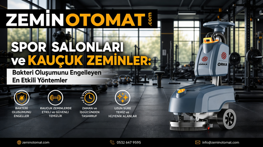 Spor Salonları ve Kauçuk Zeminler: Bakteri Oluşumunu Engelleyen En Etkili Yöntemler
