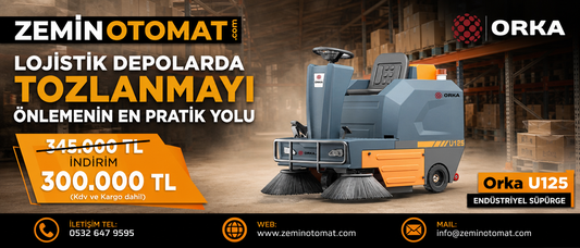 Lojistik Depolarda Tozlanmayı Önlemenin En Pratik Yolu