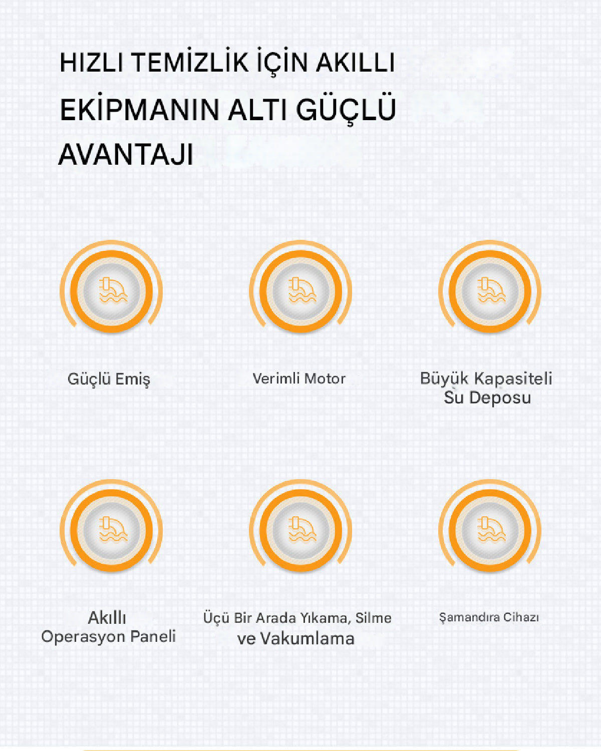 Orka K70 Binmeli Zemin Temizleme Makinesi (Tek Fırçalı)