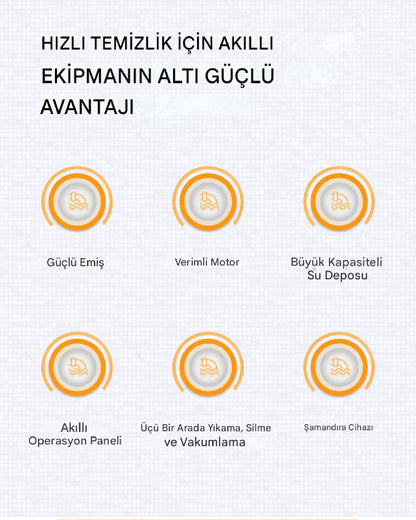 Orka K70 Binmeli Zemin Temizleme Makinesi (Tek Fırçalı)