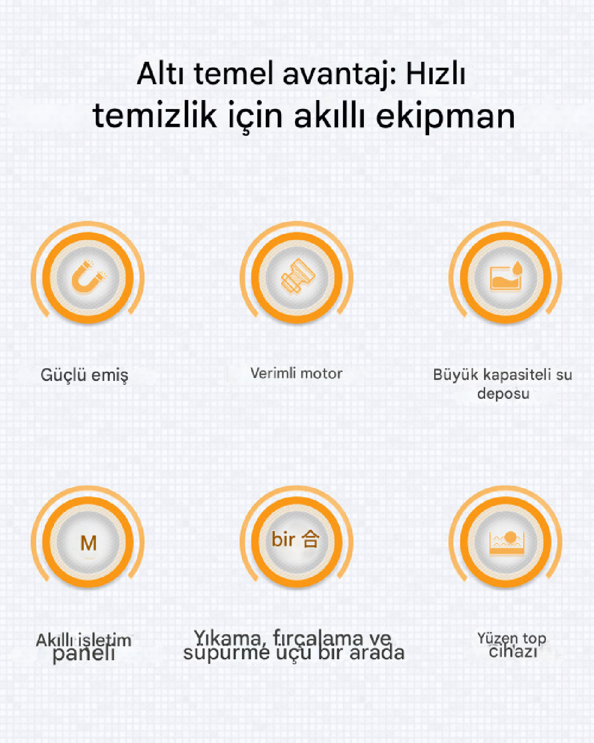 Orka K80 Binmeli Zemin Temizleme Makinesi (Çift Fırçalı)