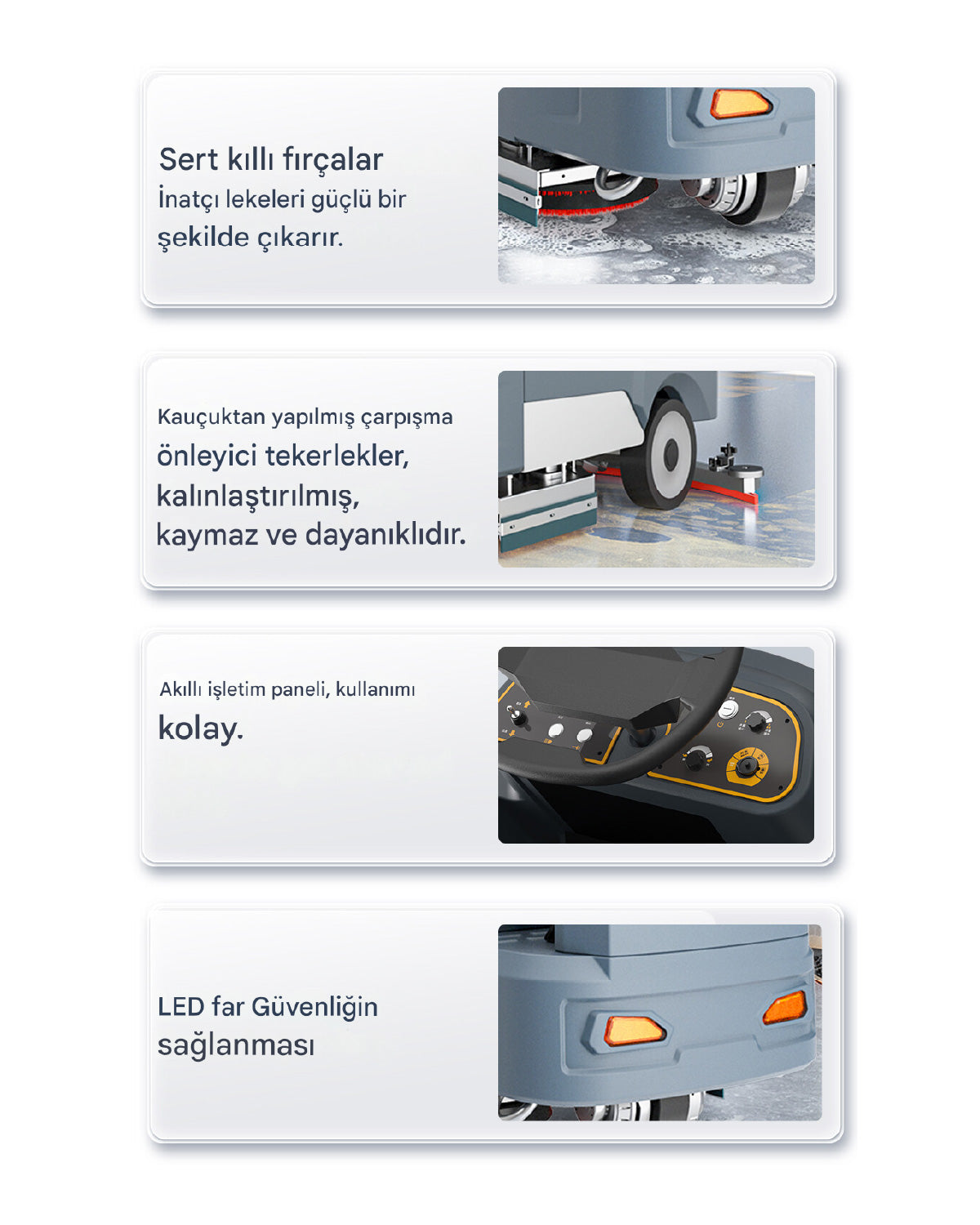 Orka K80 Binmeli Zemin Temizleme Makinesi (Çift Fırçalı)