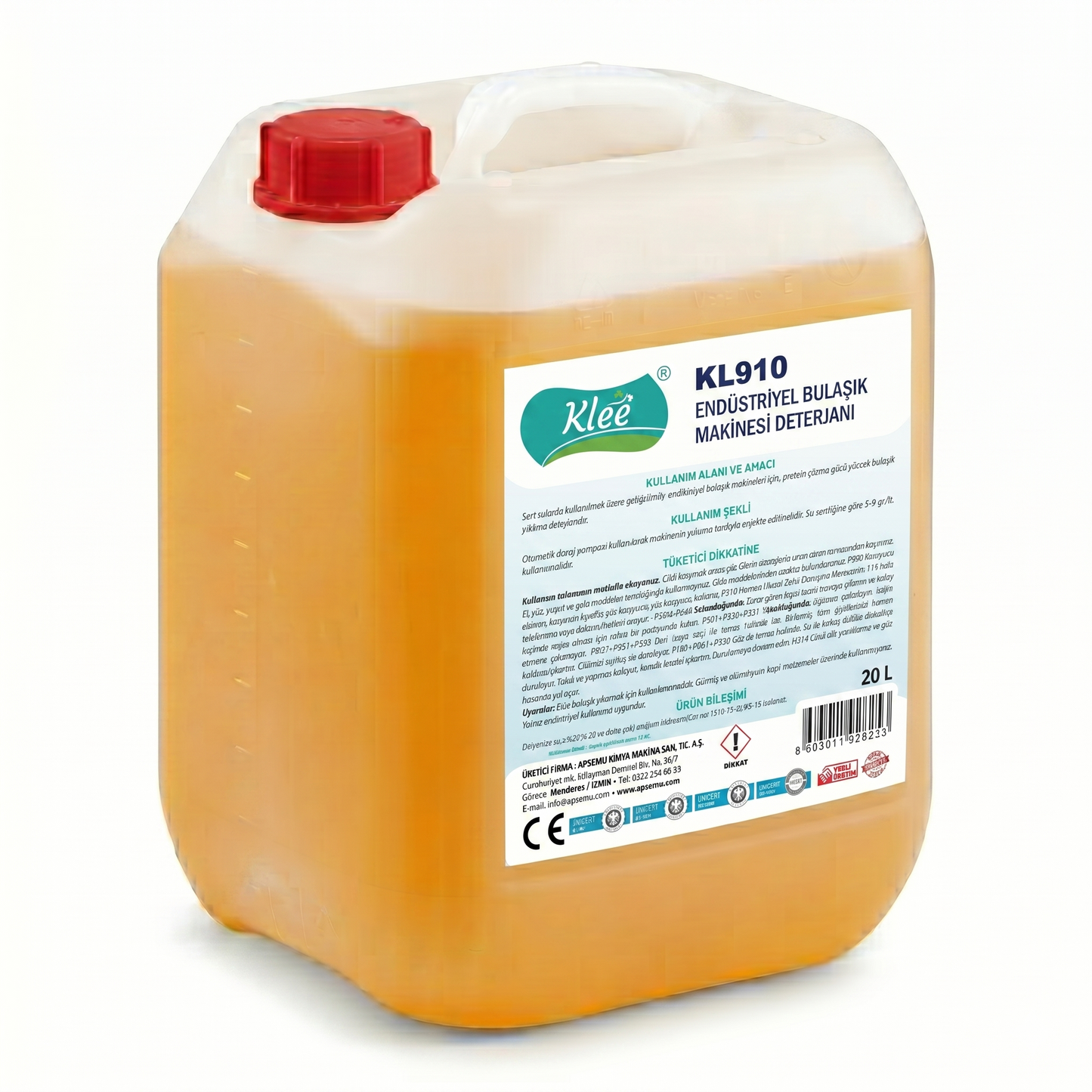 KL 910 Makine Deterjanı