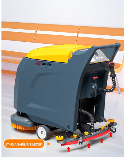 Orka M50 İtmeli Zemin Temizleme Makinesi