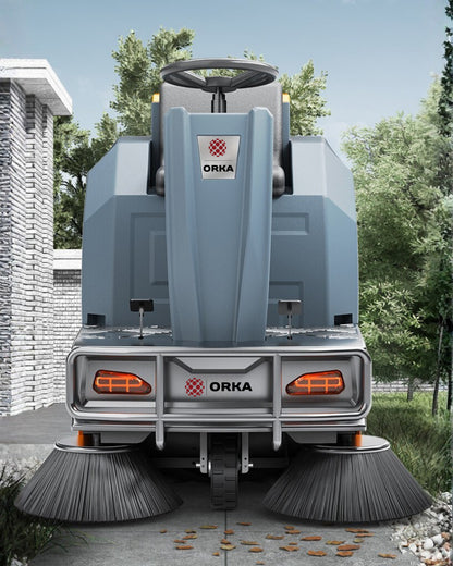 Orka U125 Dış Alan Süpürücü (Binicili)
