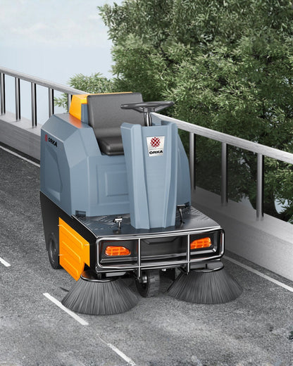Orka U125 Dış Alan Süpürücü (Binicili)