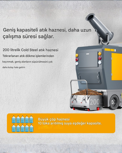 Orka U200 CAR Yol Sokak Süpürücüsü