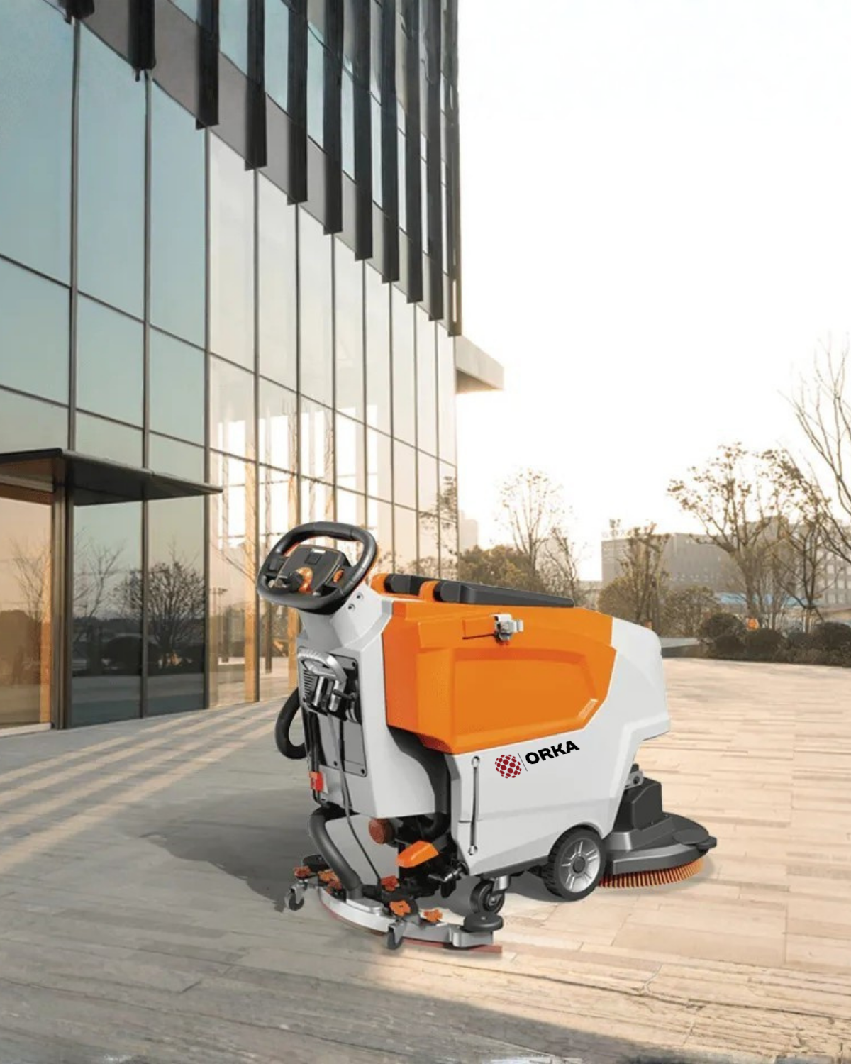 Orka XMD50 İtmeli Zemin Yıkama Makinesi